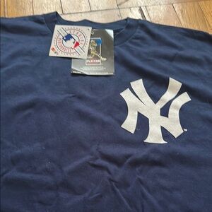 Majestic Dark Blue Yankees Shirt